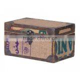 Designer French Vintage Storage Box, Popular Vintage Industrial Style Storage Drawer, New DesignOttoman