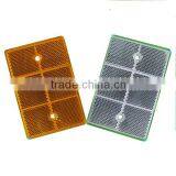 Reflector on Highway Fence