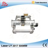 4sets/llot LY 2017 500mw Laser Engraving Machine Mini DIY Laser Engraver IC Marking Printer Carving