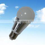 E27 3W Clear Glass Cover Aluminum LED Bulb Light Housing