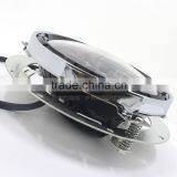 7inch Daymaker LED Projector Headlight With Chrome Round Mounting Extension Trim Bracket Ring for Harley Davidson thumbnail-4