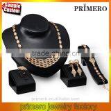 Jewelry Sets African Diamond Collar Statement Necklace Earrings Bracelet Fine Rings thumbnail-1