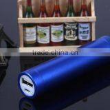 AWC317 Custom Logo Tube 18650 Battery Charger Power Bank 2600mah Universal Portable thumbnail-5