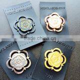 Custom 2-in-1 OEM Handbag Brand Logo Metal Badge thumbnail-1