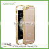 New Design Metal Diamond Bumper Phone Case/Good Price Phone Case