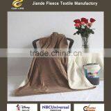 2015 New Ultra Soft Luxury Solid Brown Throw For All Sizes Double Velvet Flannel Fleece Sherpa Plush Blanket thumbnail-1