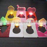 Credit Card Led Light Card Shape Led Light /card LED Light With Logo Printing as Promotional Gifts