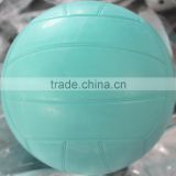 light blue rubber volleyball ball size 5