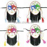 Beard Coloured Drawing or Pattern Mask thumbnail-1