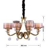 Turkish Mosaic Red Crystal Chandelier Light thumbnail-3