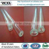 Transparent Cylindrical Borosilcate Glass Tubing Medium Szie