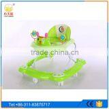 Cheap Simple 8 Swivel Round Wheels Baby Walker With Music and Toys thumbnail-5