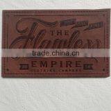 Custom Order Fake Leather Private Labels for Bag Jean Clothing
