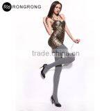 26337 Latest Jacquard Weave Hosiery Ladies Japanese Pantyhose thumbnail-1