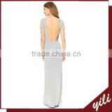 Long Maxi Dress Female Sexy Night Sleeping Dress Backless Long Dress thumbnail-1