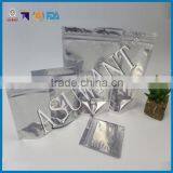 Custom Print Zipper Aluminum Foil Smell Proof Bag With Tear Notch/zip Lock Reseal Package Bag for Cookies thumbnail-2