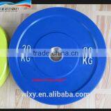 2015 NEW High Quality Colored Olympic Bumper Plates Crossfit Olympic Weight Plate s Bumper Plates Solid Bumper Plates ,Odorless thumbnail-2