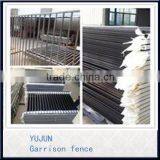 Metal Square Tube Garrison Fence