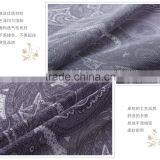 Grey Cashew Nuts Flower Mesh Spandex Nylon N7020 60gsm Elastic Printing Fabric OEKO 100 thumbnail-3