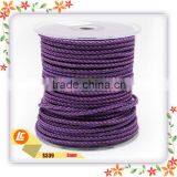 3mm Purple High-quality Hot Sale Stainless Steel Bracelet String thumbnail-2