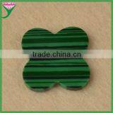 Wholesale Prices Semi Precious Stone Flower Shape Natural Malachite Green Stone, Natural Malachite Beads thumbnail-3
