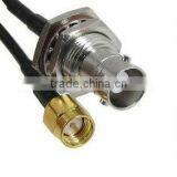 RF Cable SMA Male to BNC Female for RG174 Cable Assembly Adapter Antenna Pigtail