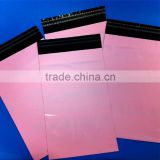 Pink/ Black poly co-extrution mail bag accept custom design