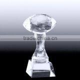 Wholesale Blank 3d Laser Engraved Crystal Rugby Sports Trophy Awards for Rugby Club Souvenir Gifts