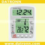 KT201 humidity meter accuracy clock hygrometer thermometer