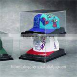 Handmade Fien Craft Clear Acrylic Baseball Hat Display Case Shenzhen Factory