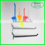 Plastic Transparent Blue Single Hook for Display thumbnail-3