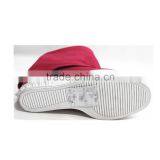 Fashion Design Hot Sale Rose Suede Hidden Heel Steel Toe Boots 2015 thumbnail-5