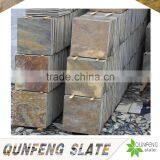 pure natural China high quality rusty stone paving slate pieces