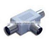 TV Splitter 9.5mm tv Jack to 2*9.5mm tv Plugs