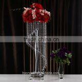 Wholesale Custom Made Size Tall Crystal Wedding Flower Stand Centerpieces
