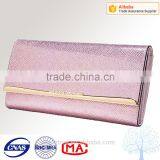 3 Fold Wallet in Shinny Pink Color,fashion and Elegant Style Feminine Wallet thumbnail-2