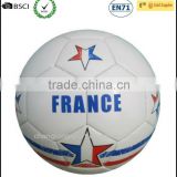 Size 5 PU machine stitched soccer ball