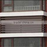 2015 Chinese Products Wood Plastics Composite Outside Using Air Conditioning Louver Blinds