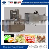 GD300 kgs / hour big capacity Automatic Hard Candy Depositing Product Line