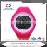 Big Face Silicone Watch Digital Bracelet Wrist Watch