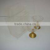 Clear Floding Plastic Handle Box Packaging for Candy/gifts