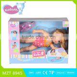 New Item B/O Swimming Baby Doll With Glasses thumbnail-2