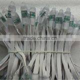 WHITE Wire IP68 DC12V Input 12mm Through-hole LED RGB Dump Node;100pcs a String thumbnail-3