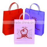 colorful printing plastic PP gift bags with high quality