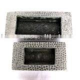 Outdoor Decorative Stone Flower Planter Set thumbnail-1