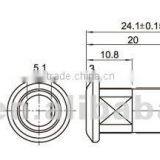 Metal 12mm Key Lock Switch On/off,12mm Metal Security Key Switch Key Operated Switch thumbnail-4