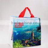 2015 China Wholesale Recycle pp Woven Shopping Bags With Double Zipper,fashion Woman Bag, thumbnail-5