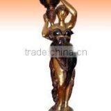 Brass European Statue , Sculptures