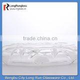 Longrun Hot New Products for 2015 1440g Customed-made Transparent Ellipse Fruit Plate Bulk Fom China thumbnail-4