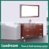 Fashion Cherry Bathroom Vanity With Plywood Carcass